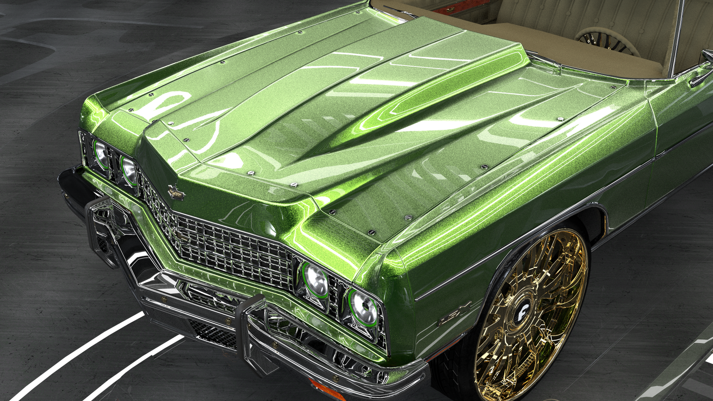 1973 Chevrolet Caprice Classic Coupe - LSX - Magnuson - Restomod - Forgiato Diosso