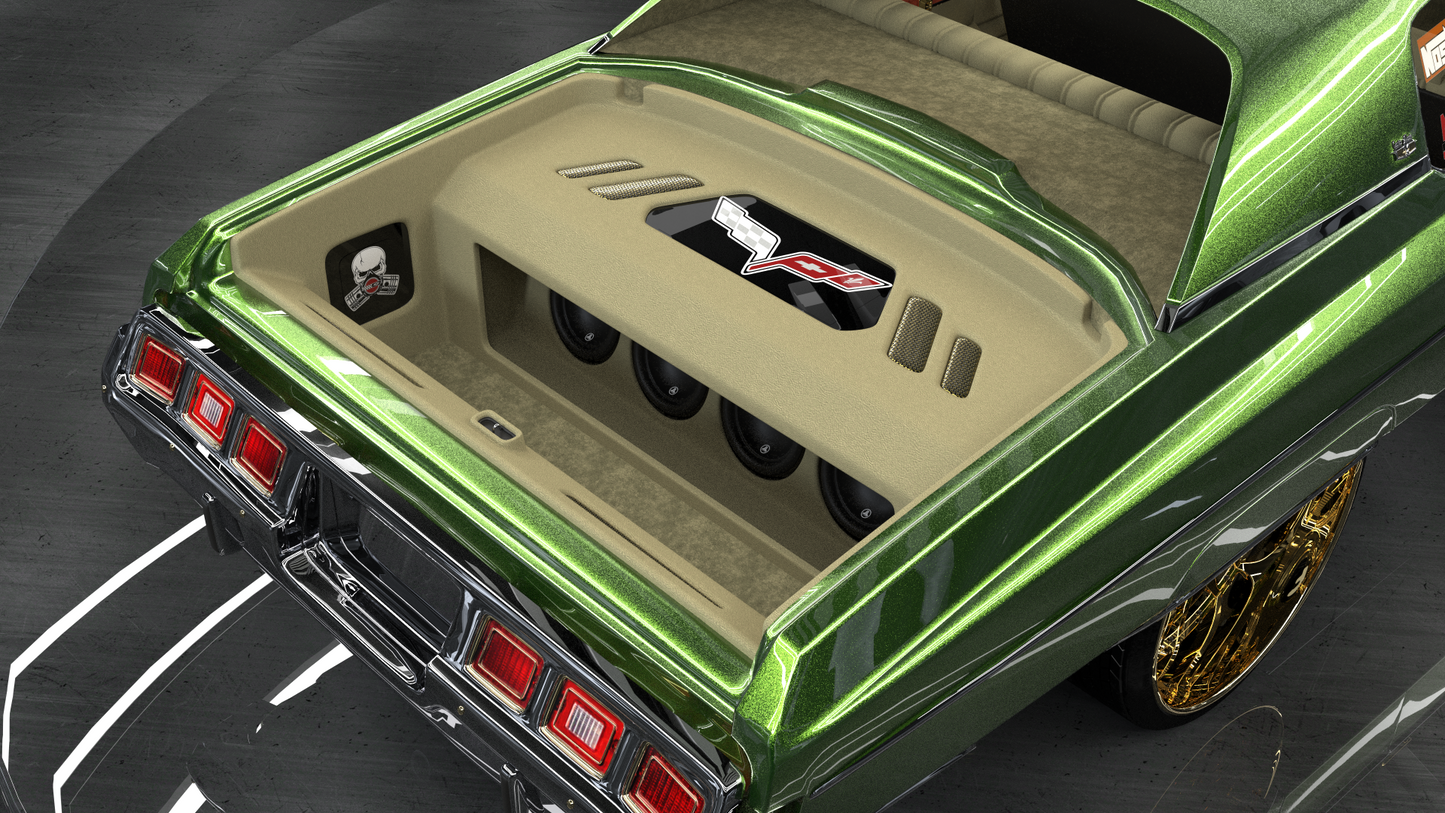 1973 Chevrolet Caprice Classic Coupe - LSX - Magnuson - Restomod - Forgiato Diosso