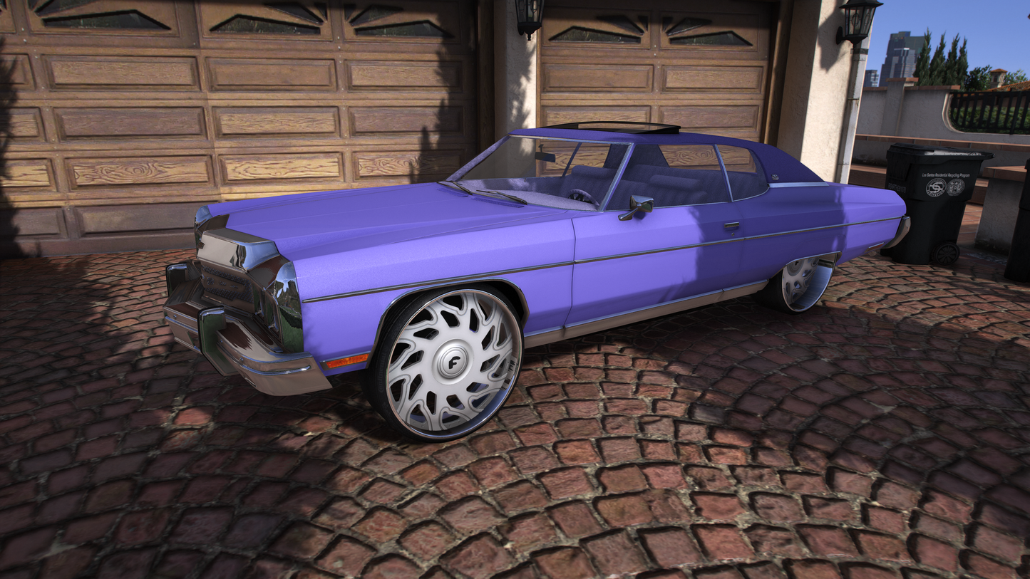 1973 Chevrolet Caprice Classic Coupe - Magnuson - Forgiato Dispiaci
