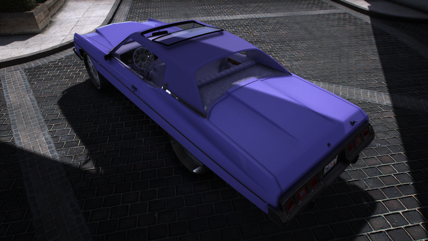 1973 Chevrolet Caprice Classic Coupe - Magnuson - Forgiato Dispiaci