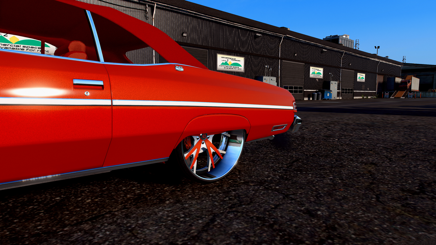 1975 Chevrolet Caprice Convertible V1 "Sexy Red"- LSA - SD Forged Victory