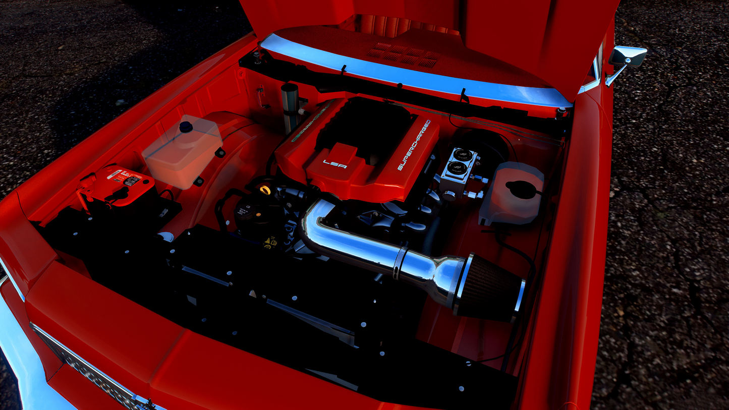 1975 Chevrolet Caprice Convertible V1 "Sexy Red"- LSA - SD Forged Victory