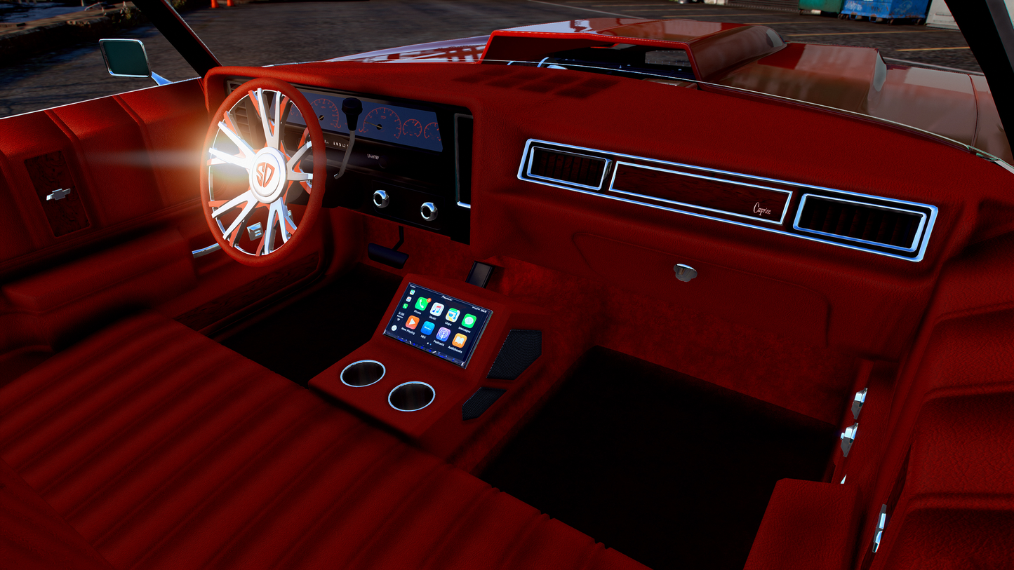 1975 Chevrolet Caprice Convertible V1 "Sexy Red"- LSA - SD Forged Victory