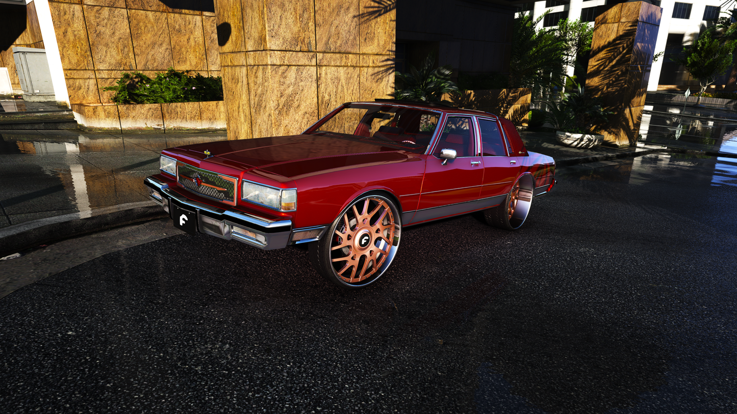 1989 Chevrolet Caprice Brougham LS - "Brooklyn Box" - Forgiato Maglia Twisted
