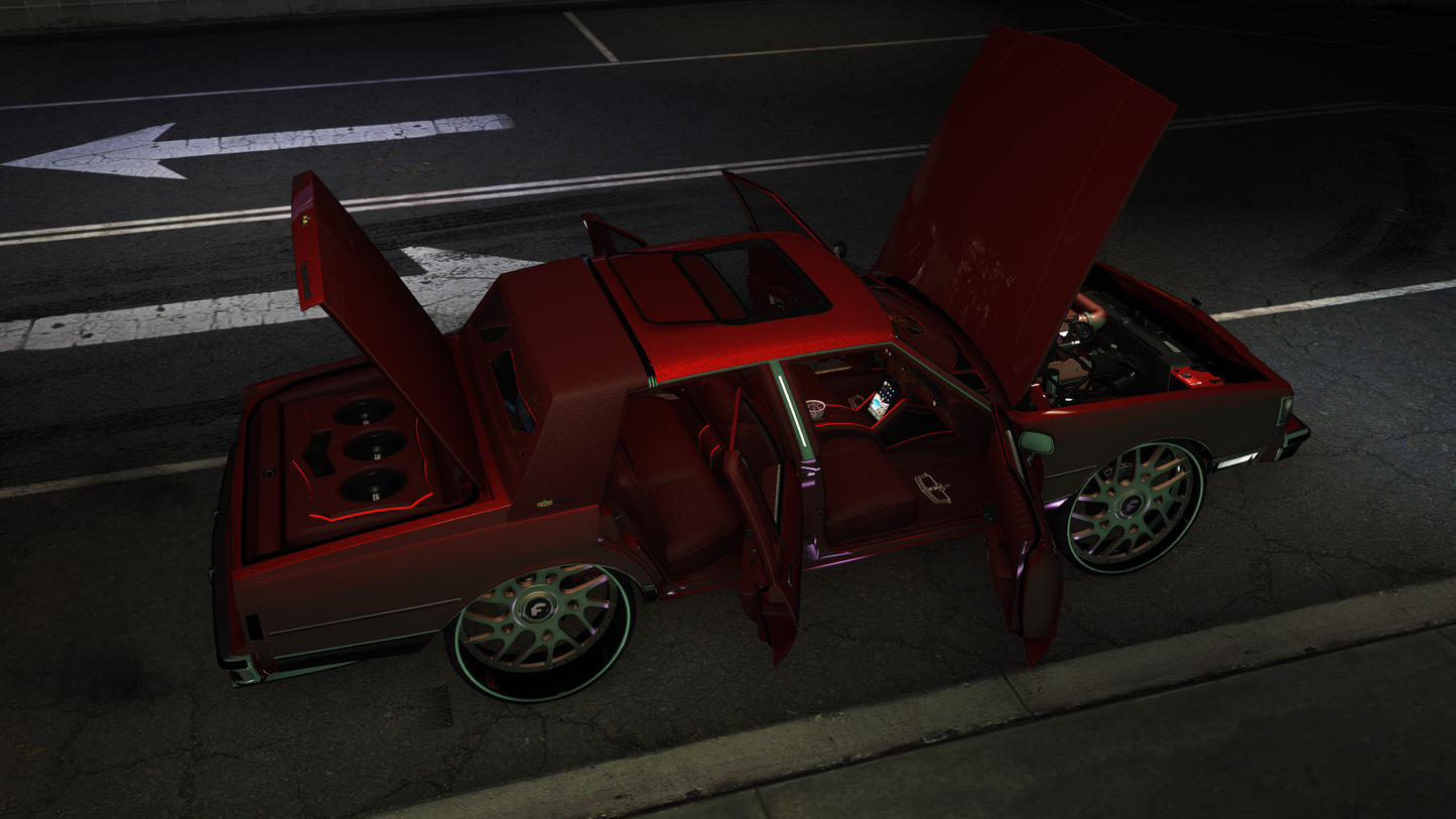 1989 Chevrolet Caprice Brougham LS - "Brooklyn Box" - Forgiato Maglia Twisted