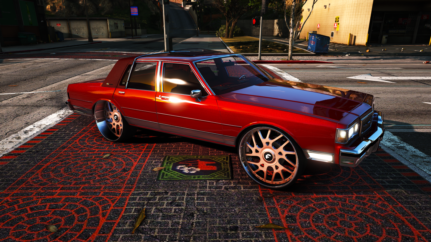1989 Chevrolet Caprice Brougham LS - "Brooklyn Box" - Forgiato Maglia Twisted