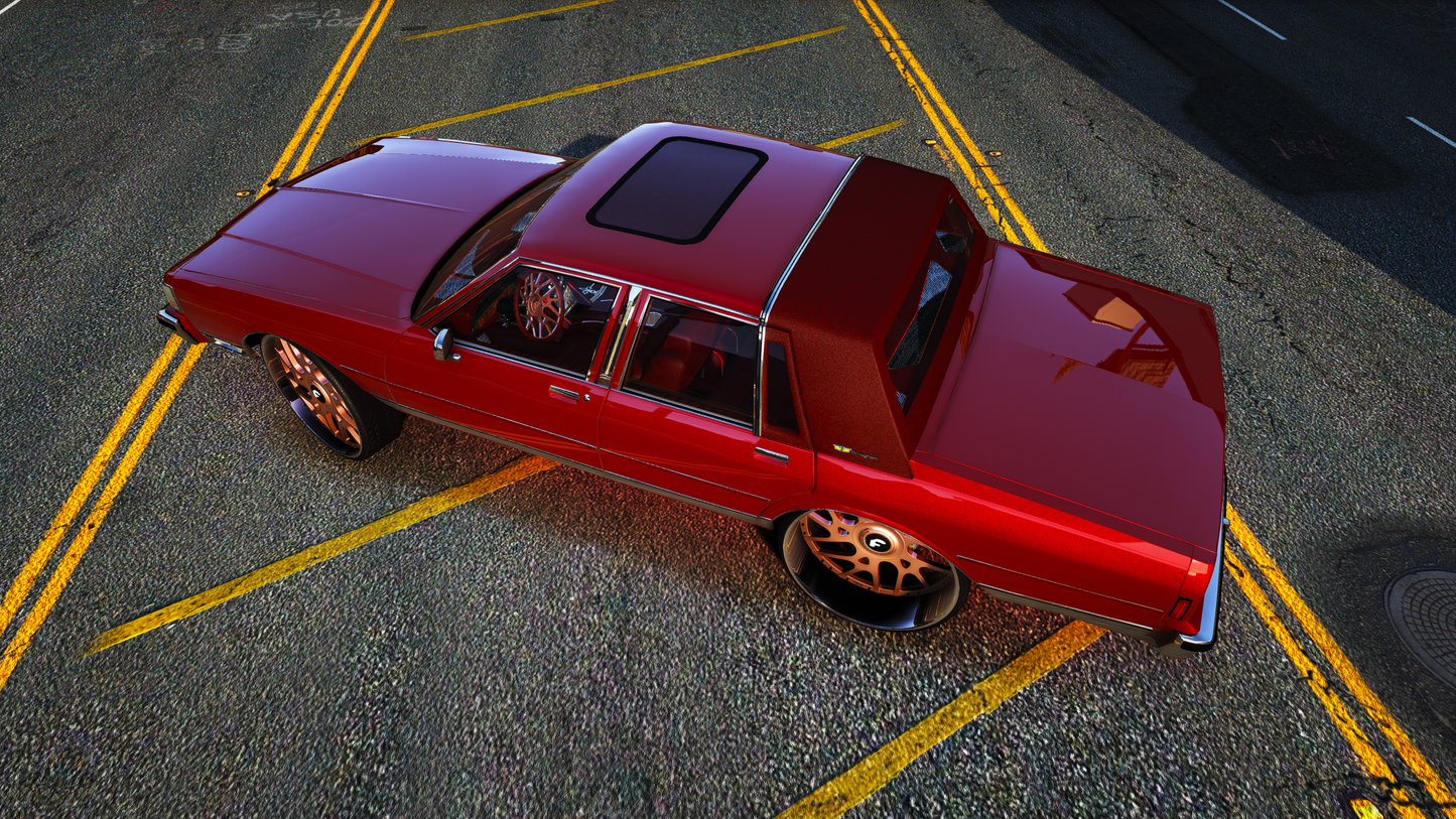 1989 Chevrolet Caprice Brougham LS - "Brooklyn Box" - Forgiato Maglia Twisted