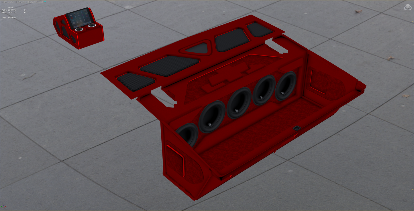 Box Chevy Interior Set 002