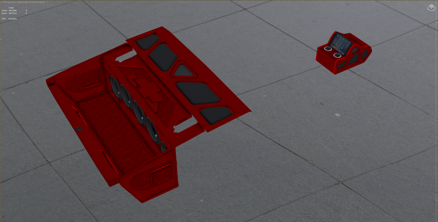 Box Chevy Interior Set 002