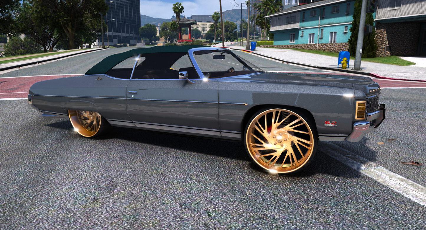 1971 Chevrolet Impala Convertible - Top 5 "Dollarbill" - Asanti AF868