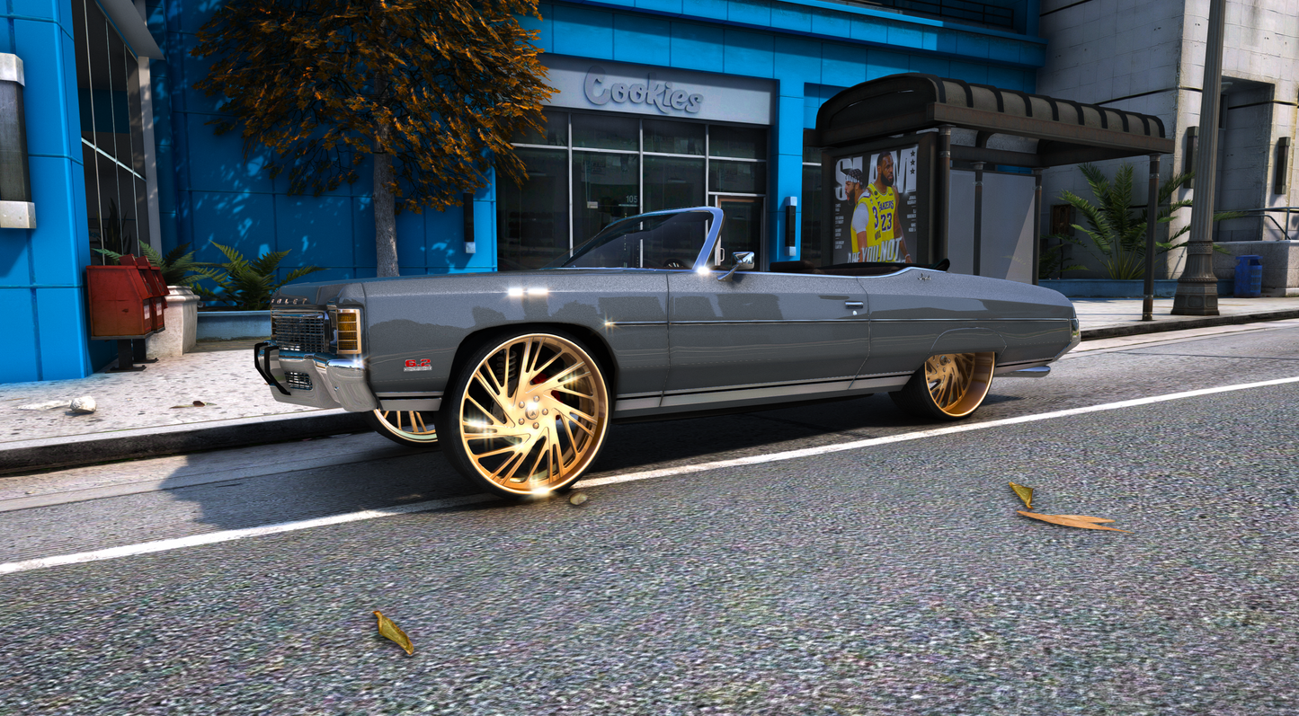 1971 Chevrolet Impala Convertible - Top 5 "Dollarbill" - Asanti AF868