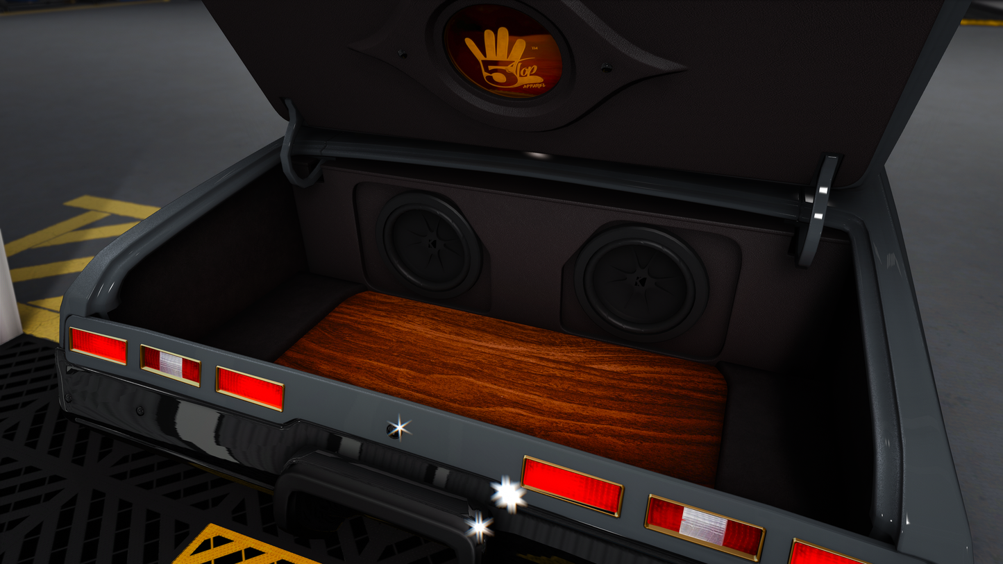 1971 Chevrolet Impala Convertible - Top 5 "Dollarbill" - Asanti AF868
