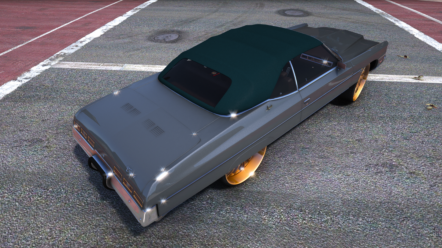 1971 Chevrolet Impala Convertible - Top 5 "Dollarbill" - Asanti AF868