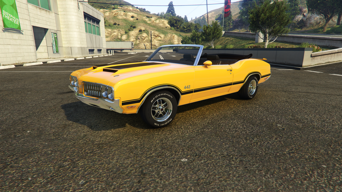 1970 Oldsmobile Cutlass 442 Convertible - All Original