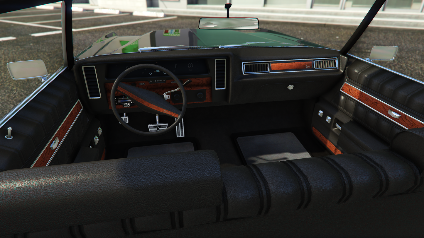 1972 Chevrolet Caprice Classic Coupe - All Original