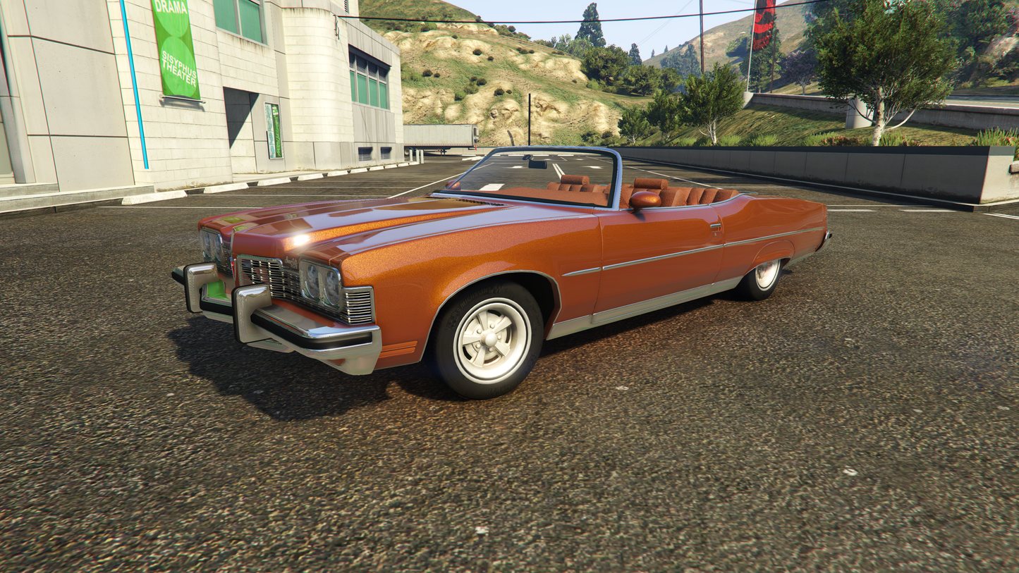 1973 Pontiac Grandville Convertible - All Original