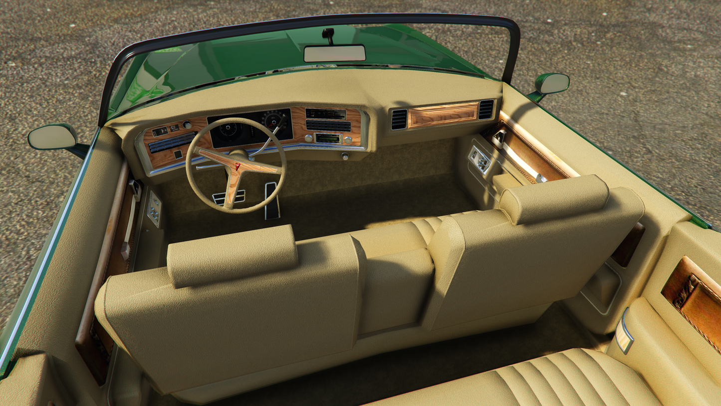 1975 Pontiac Grandville Convertible - All Original