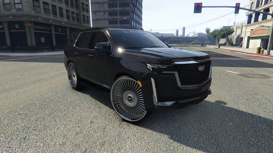 2021 Cadillac Escalade - CoreySSG - Forgiato Trimestre (Floating Caps)