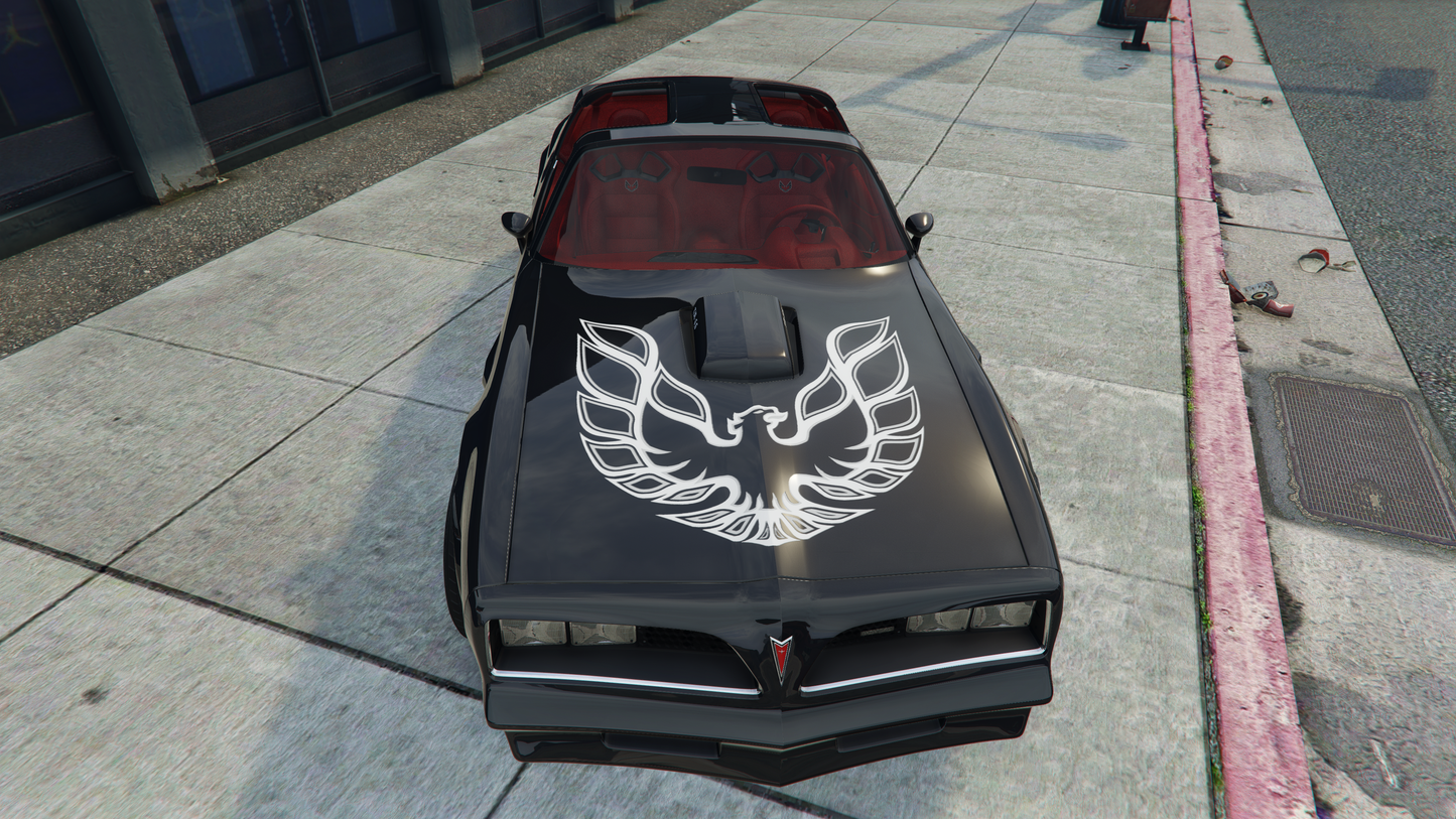 1978 Pontiac Firebird Trans-Am - Rambo V1 - Carolina Syndicate - Stitched by Slick - Forgiato Blocco